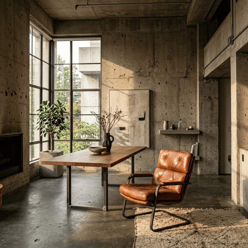 Curating Furniture for the Concrete Era